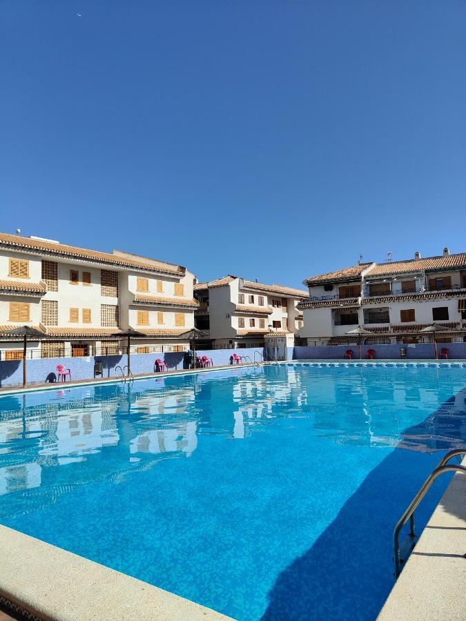 Blue House In Santa Pola Apartment Bagian luar foto