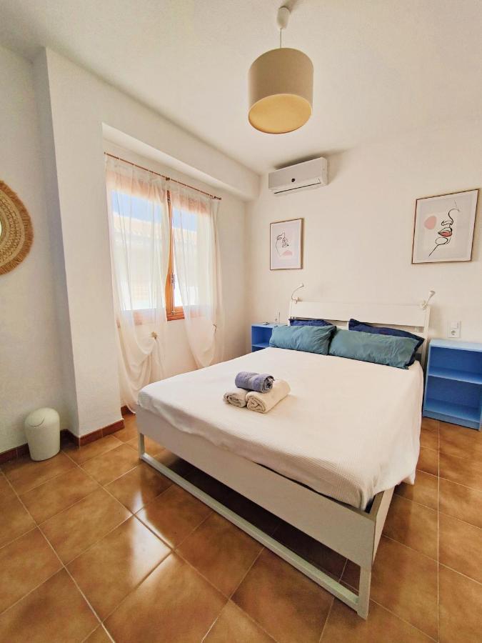 Blue House In Santa Pola Apartment Bagian luar foto