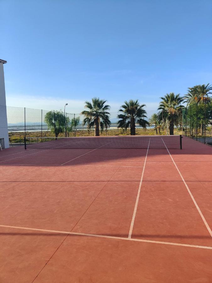 Blue House In Santa Pola Apartment Bagian luar foto