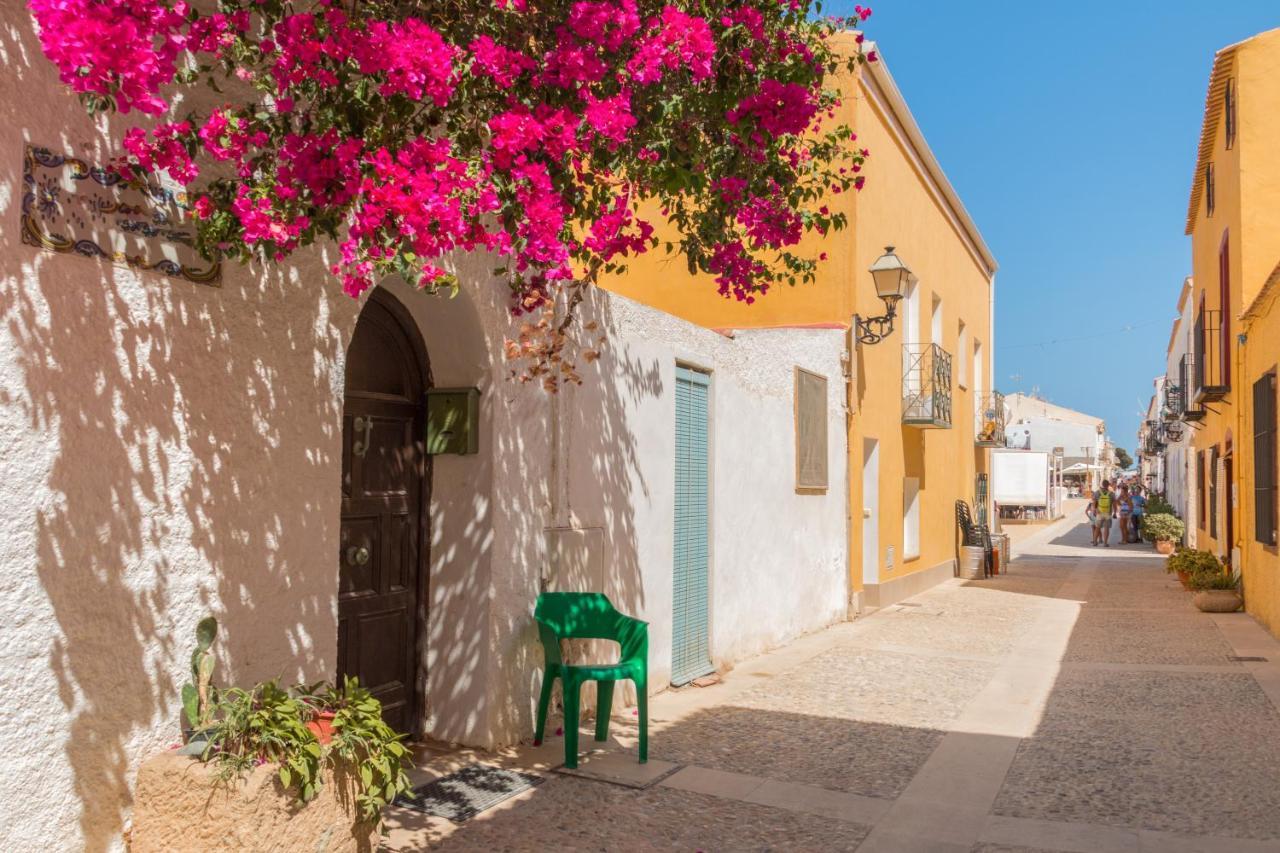 Blue House In Santa Pola Apartment Bagian luar foto