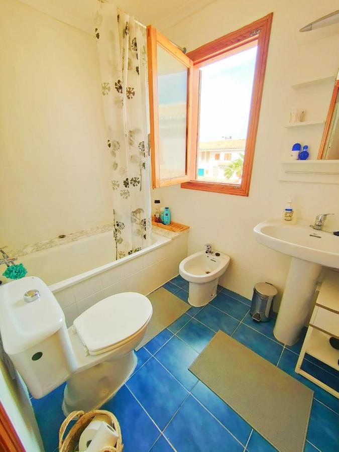 Blue House In Santa Pola Apartment Bagian luar foto
