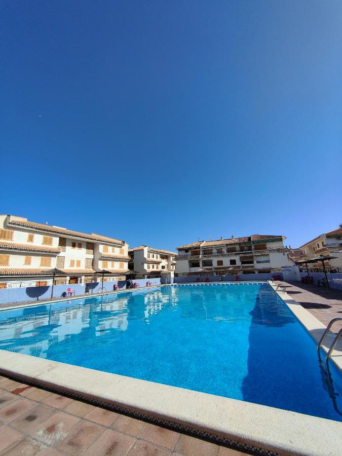 Blue House In Santa Pola Apartment Bagian luar foto